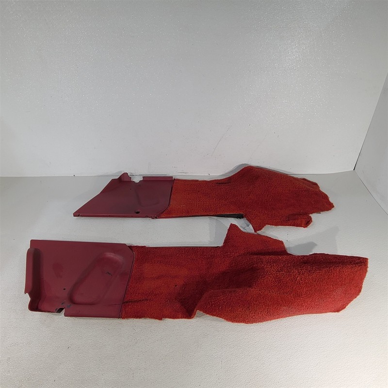 1984 Corvette C4 Rear Interior Hatch Cargo Side Panel Trim Carpet Set Aa7466
