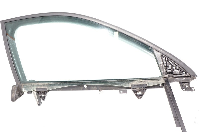 06 07 08AUDI A4 B7 FRONT RIGHT PASSENGER DOOR WINDOW GLASS FRAME OEM