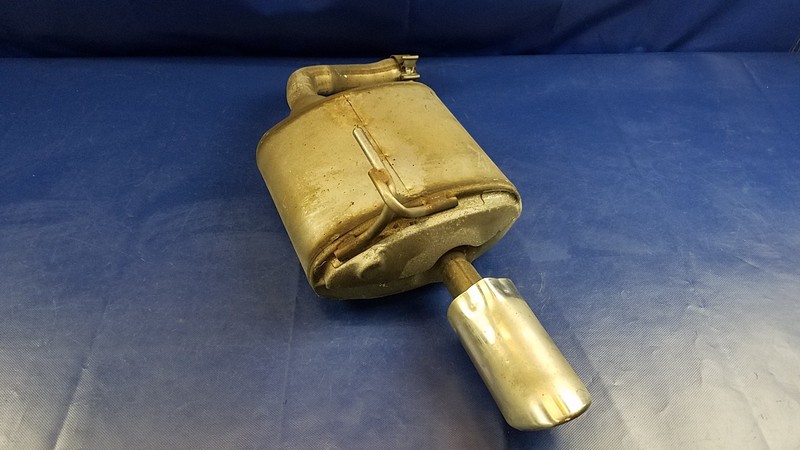 2013 - 2014 NISSAN ALTIMA REAR LEFT DRIVER EXHAUST MUFFLER ASSEMBLY 2.5L # 70231