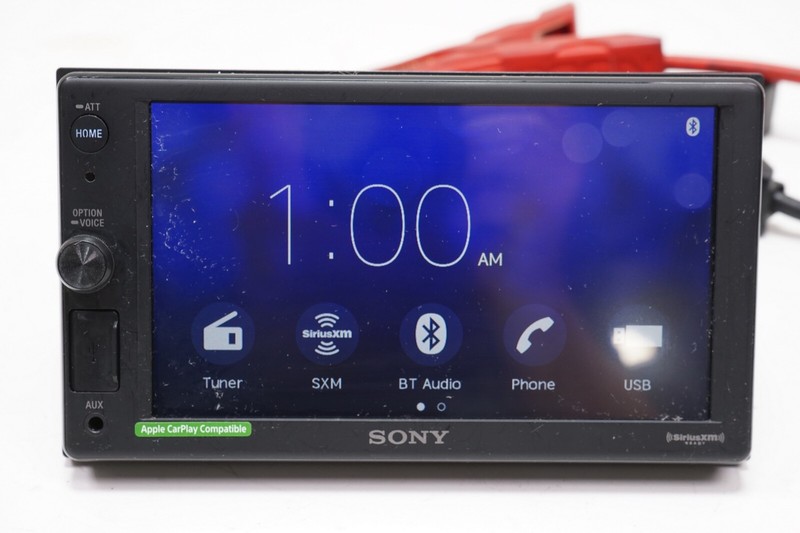 SONY XAV-AX1000 6.2'' Apple CarPlay Media Receiver with BLUETOOTH