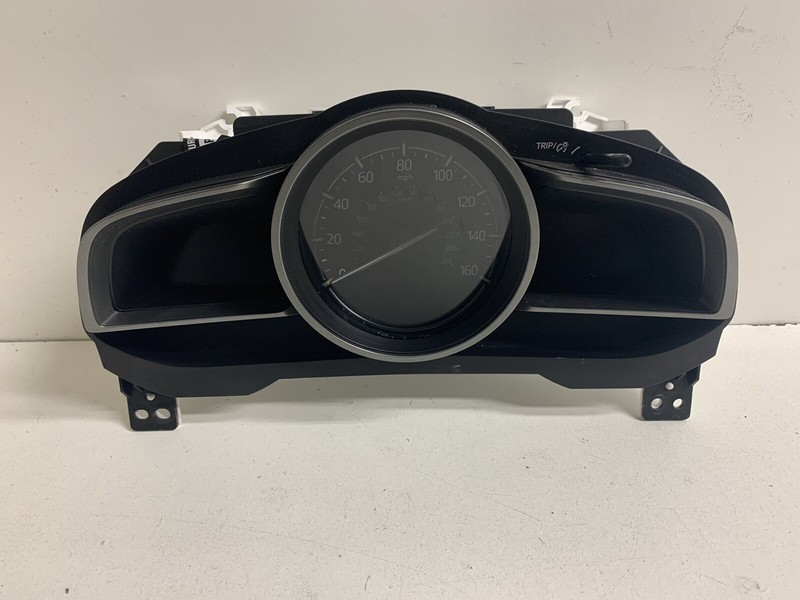 2017-2018 Mazda 3 2.0L Manual A/C Speedometer Instrument Gauge Cluster 24 BAJC D