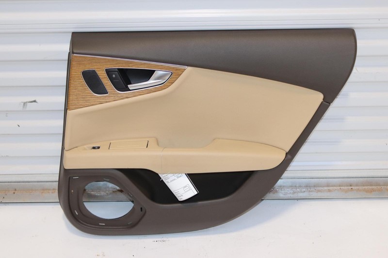 2012-2018 AUDI A7 S7 QUATTRO REAR RIGHT SIDE DOOR PANEL TRIM COVER OEM