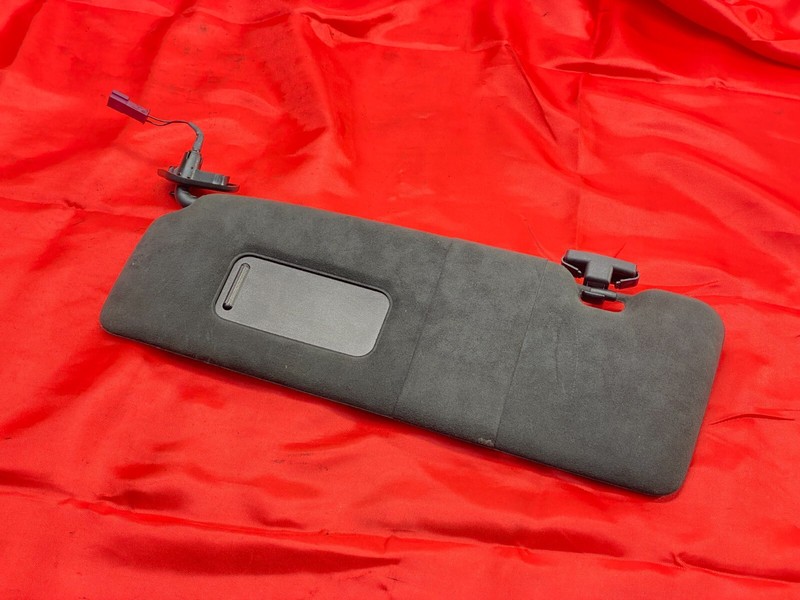 04-10 BMW E63 645 650 M6 Coupe Left Driver Upper Sun Visor Shade Alcantara OEM✅