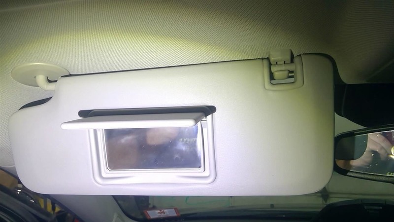 Driver Sun Visor VIN P 4th Digit Limited Fits 11-16 CRUZE 1791331