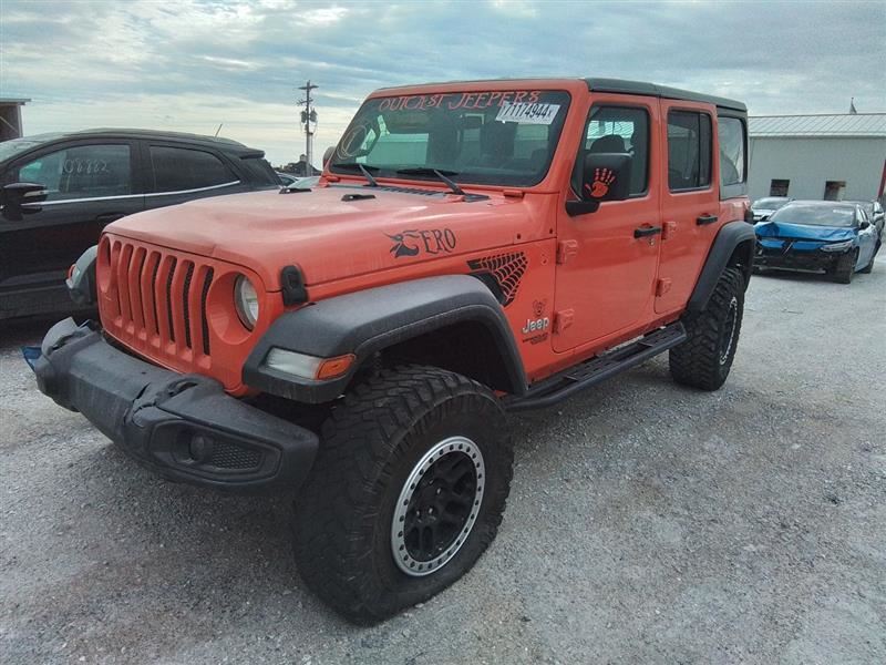 Driver Fender 1 Piece Design Fender Flare Fits 18-23 WRANGLER 3351061