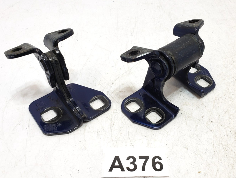 ✅ 12-25 OEM Tesla Model S Front Right Passenger Door Hinge Upper Lower Blue SET