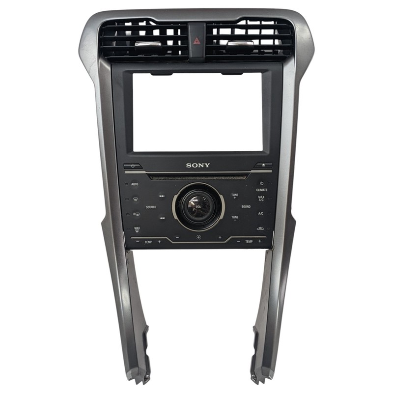 14-15 Ford Fusion Sony Radio CD Player AC Climate Control Air Vents Bezel OEM