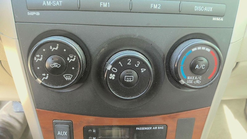 Heater A/c Control TOYOTA COROLLA 09 10 11 12 13