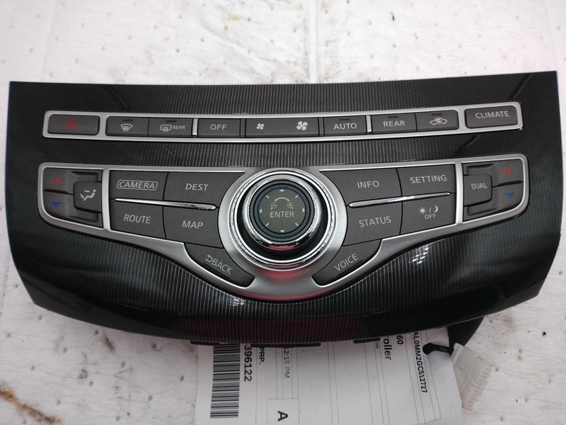 2016 INFINITI QX60 Infotainment Display OEM Black 97K Miles Warranty NJ25-25356