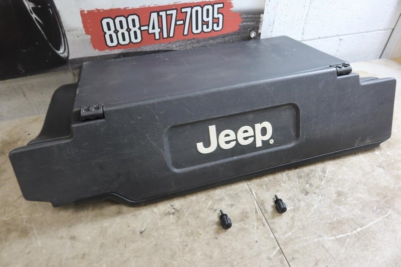 1997-2006 Jeep Wrangler TJ OEM Factory Black Insta Trunk Secure Storage Box