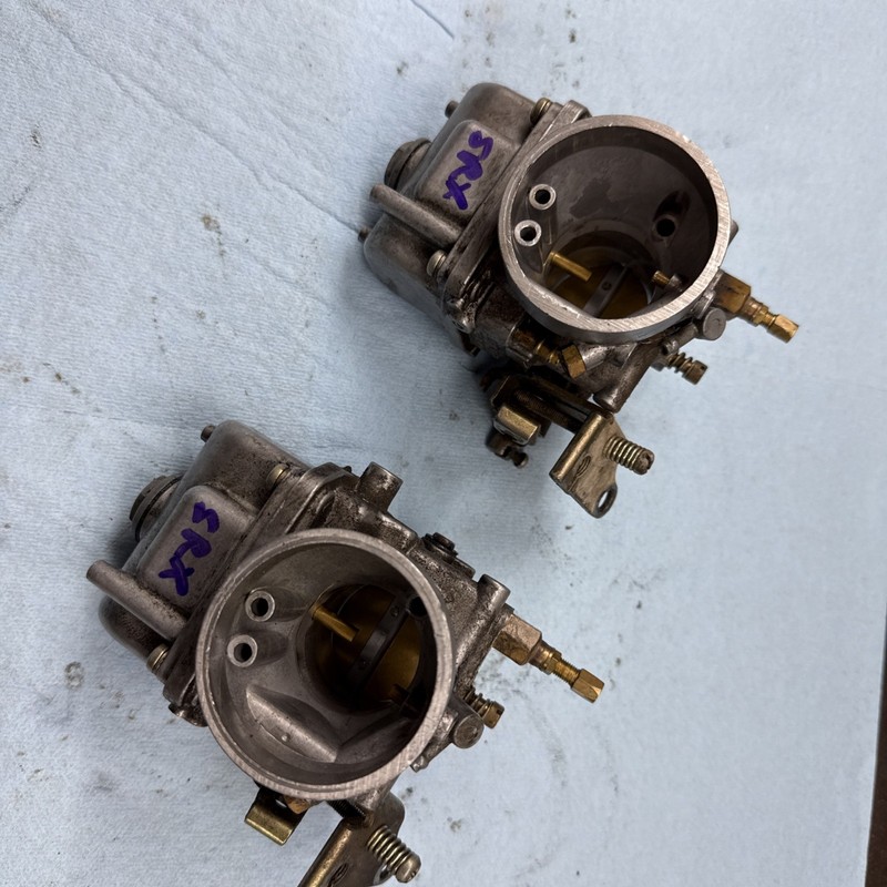 1980 Yamaha SRX 440 Vintage Snowmobile Racing Sled Mikuni Oem Carburetors Carbs