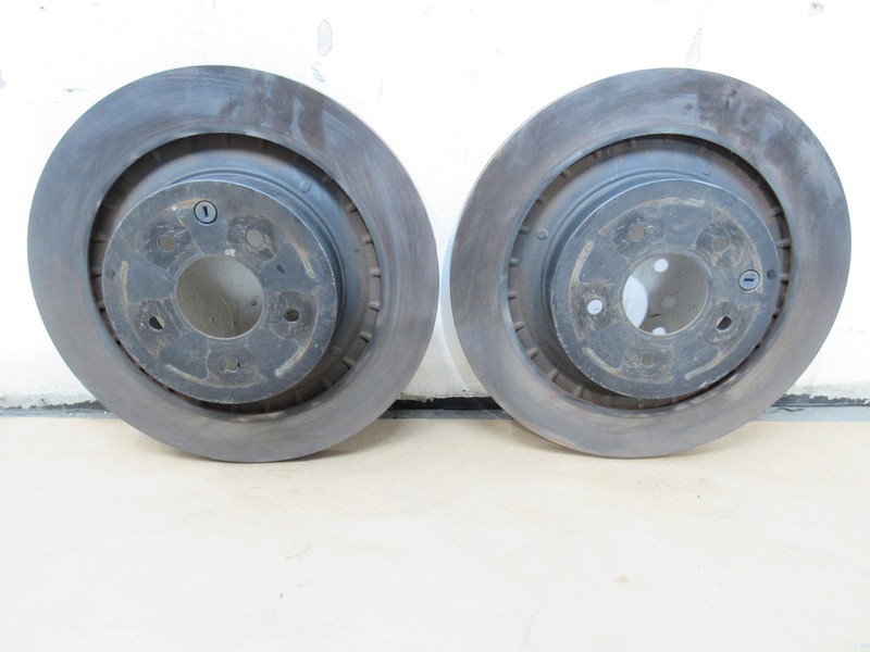 Nissan Z 2024 Rear Right Left Brake Rotor Disc Set 2 PCS 22-25 ;#3