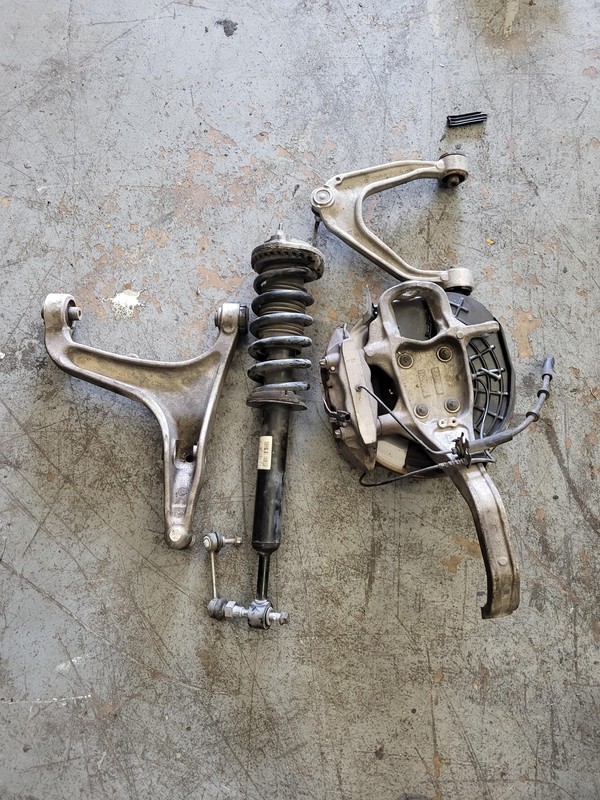 Used Oem Maserati Left Driver Front Suspension Knee 2014-2019 Ghibli 3.0L RWD