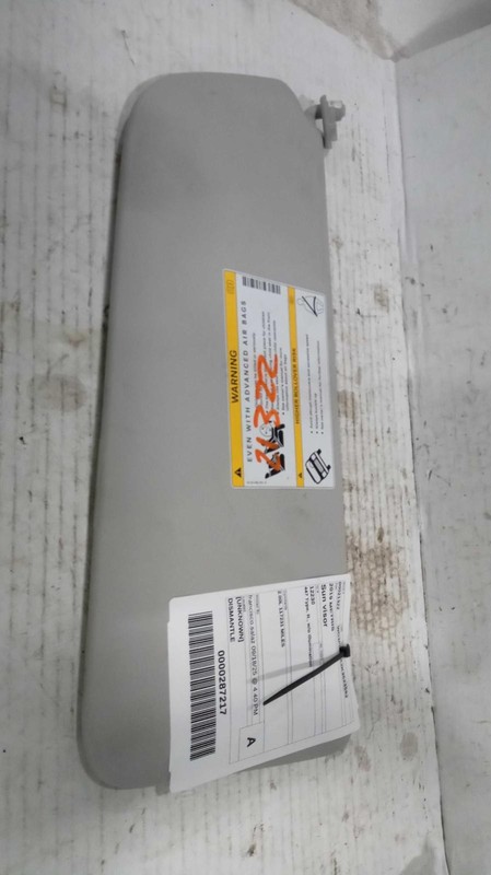 2019 Mercedes-Benz Metris Sun Visor White OEM Used 623361 117k Miles