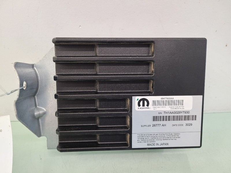 Audio Equipment Radio Amplifier 8 Speed Fits 19-20 DODGE 2500 PICKUP 589832