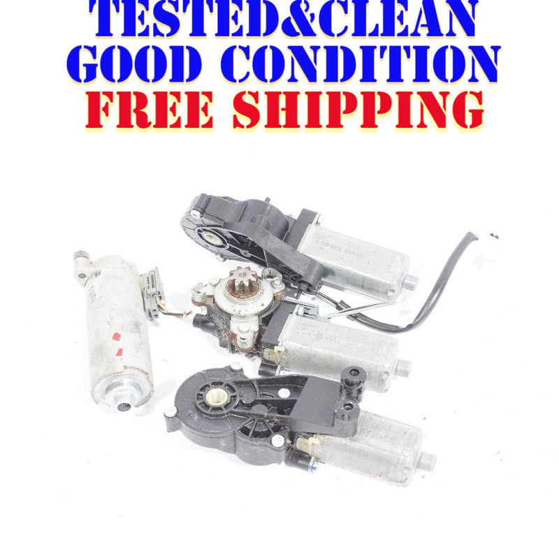 09 - 11 MERCEDES ML350 ML500 FRONT RIGHT PASSENGER SEAT MOTORS SET OF 4OEM