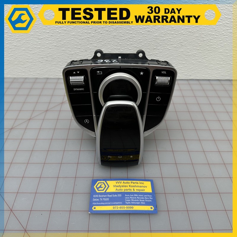 15-18 Mercedes C300 W205 CENTER CONSOLE MULTI FUNCTION CONTROL SWITCH OEM