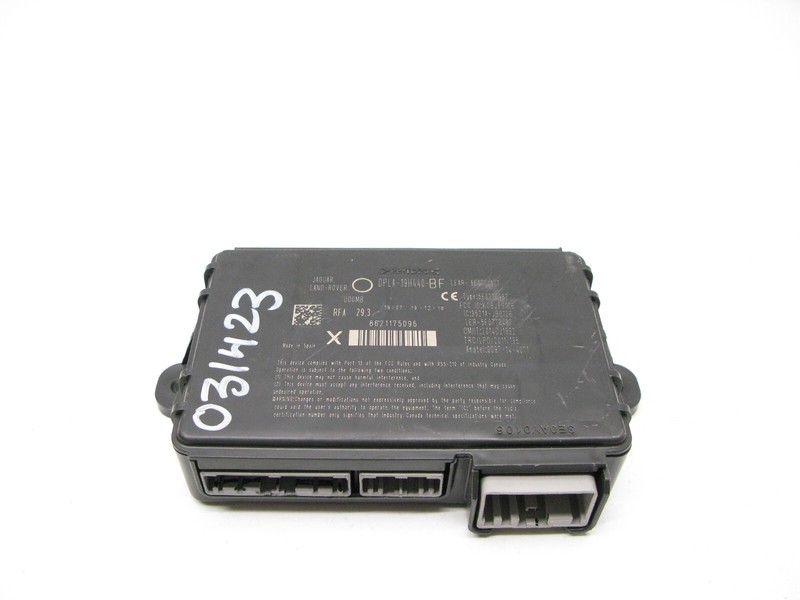 10 2010 LAND ROVER RANGE ROVER SPORT KEYLESS GO ENTRY CONTROL MODULE OEM 031423