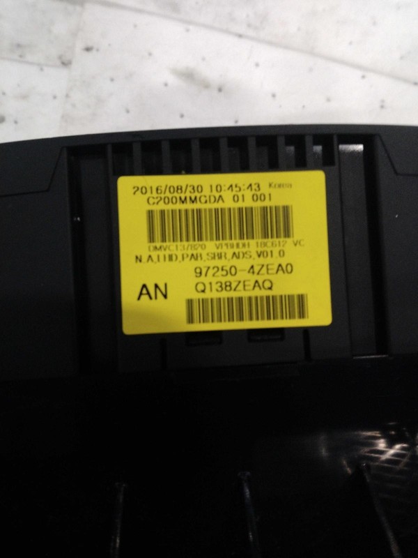2017 Hyundai Santa Fe A/C Selector Switch OEM 972504ZEA0 119K Miles