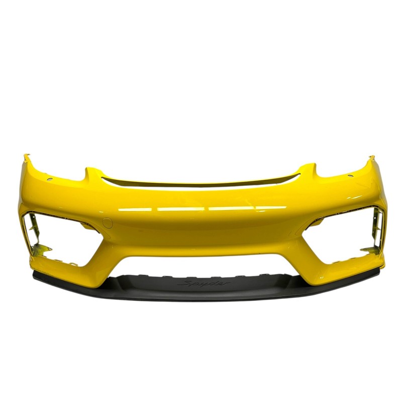 Porsche 982 Spyder GT4 2019-2023 Front Bumper Cover W/ Lower Spoiler OEM