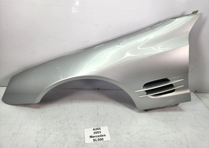 ✅ 03-08 OEM Mercedes R230 SL500 Front Left Driver Side Fender Silver 744U*