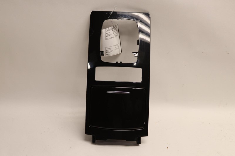 2014-2017 INFINITI QX70 AUTOMATIC TRANSMISSION SHIFTER TRIM PANEL W/ STORAGE OEM