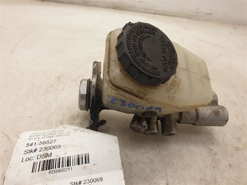 94-00 LEXUS SC400 4.0L RWD BRAKE MASTER CYLINDER ASSEMBLY