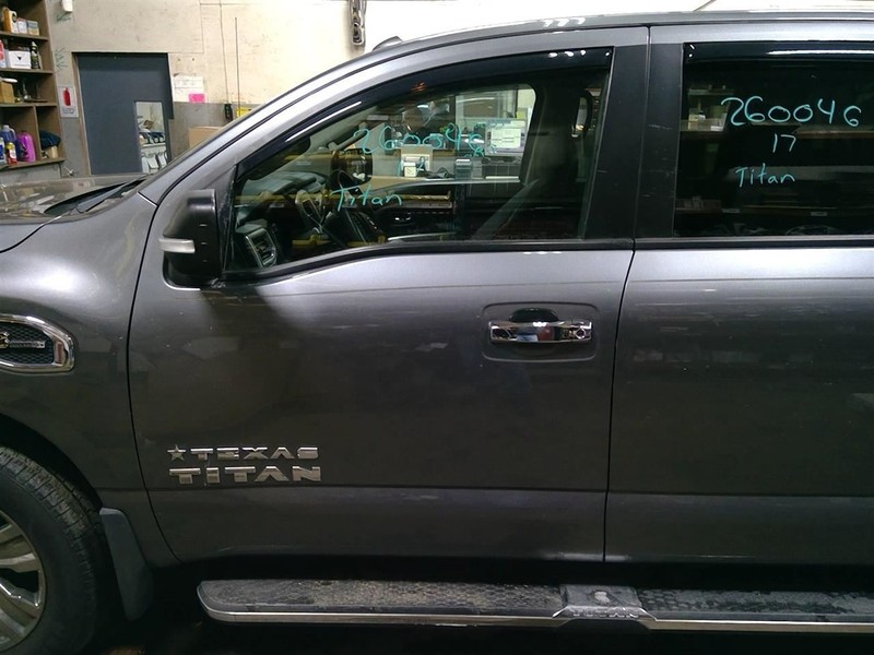 Driver Left Front Door Electric Fits 16-19 TITAN XD 1751527
