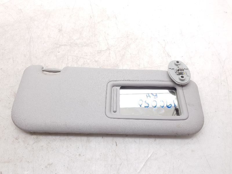 Passenger Sun Visor Prius C VIN B3 7th And 8th Digit Fits 12-15 PRIUS Gry LB28
