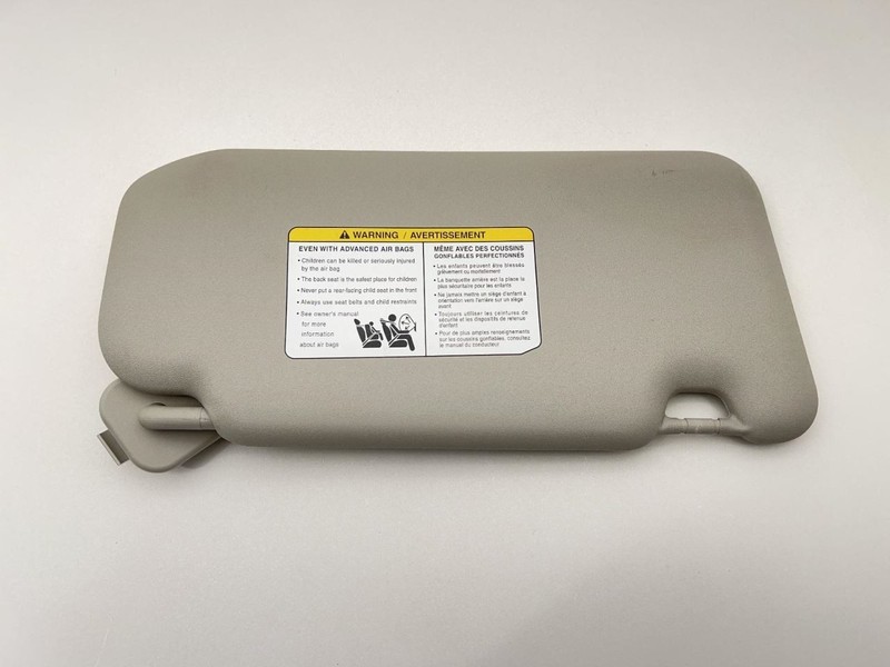 2020-2024 NISSAN SENTRA LEFT SUN VISOR GRAY TC:G 2.0L AT FWD 49K -SV- 65112