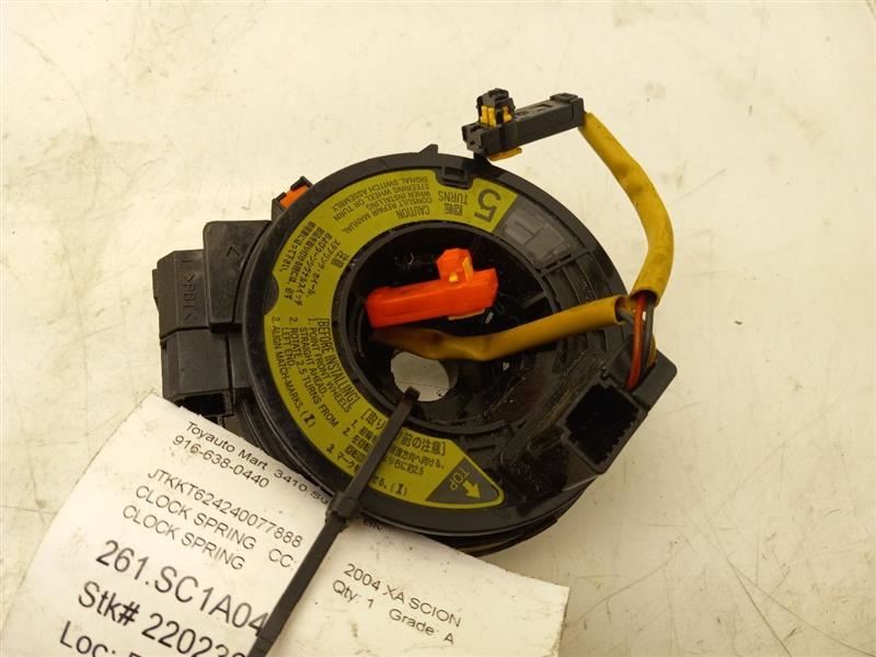 04 SCION XA CLOCK SPRING
