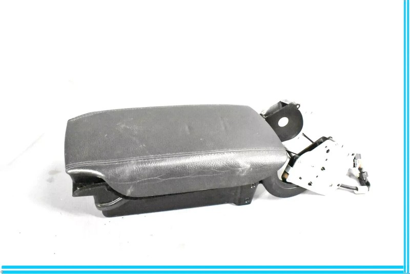 03-06 Mercedes W215 CL55 AMG Center Console Armrest Leather Black OEM