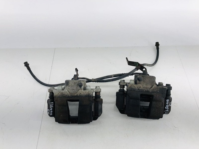 11-14 HYUNDAI SONATA FRONT RIGHT & LEFT SIDE ABS BRAKE CALIPER SET OF 2 OEM