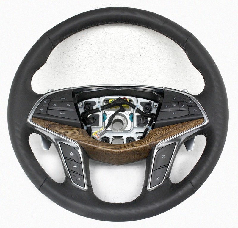 OEM Steering Wheel Base For Cadillac XT5 Premium Luxury Jet Black 85108338