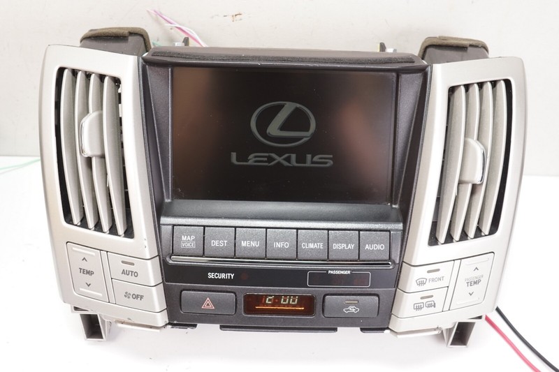 LEXUS RX350 Navigation Info Screen Head Unit Climate Control OEM 2007