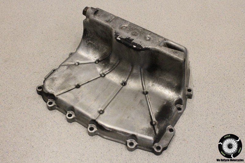 2007 KAWASAKI ZX 600 P NINJA ENGINE MOTOR OIL DRAIN PAN SUMP OEM ZX6R ZX600 07
