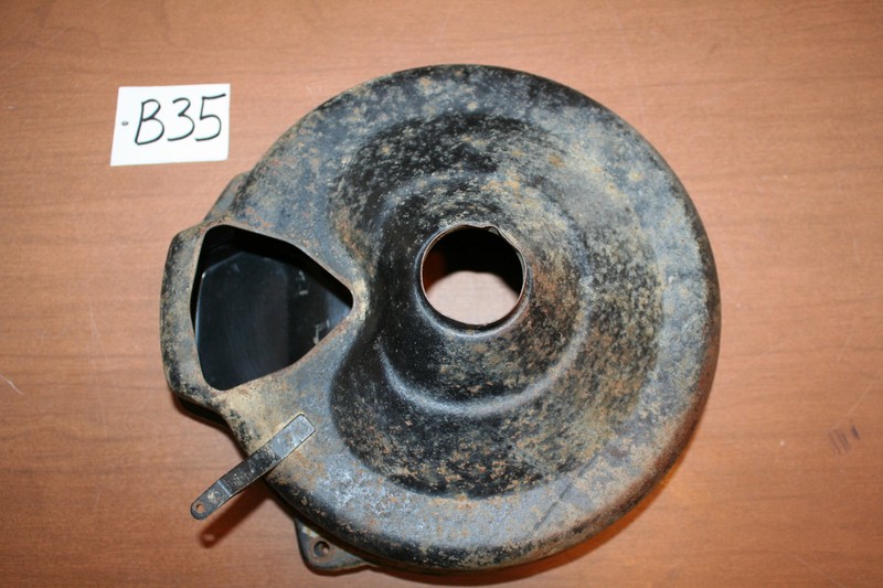1983 Yamaha YTM 200K Rear Brake Drum Metal Case Cover 83