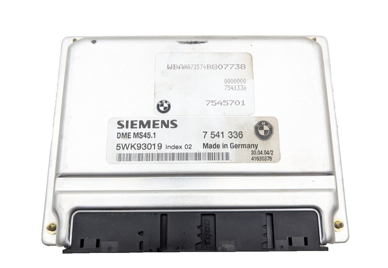 OEM 2004-2007 BMW 530I 3.0L Siemens DME ECU Engine Computer 7541336