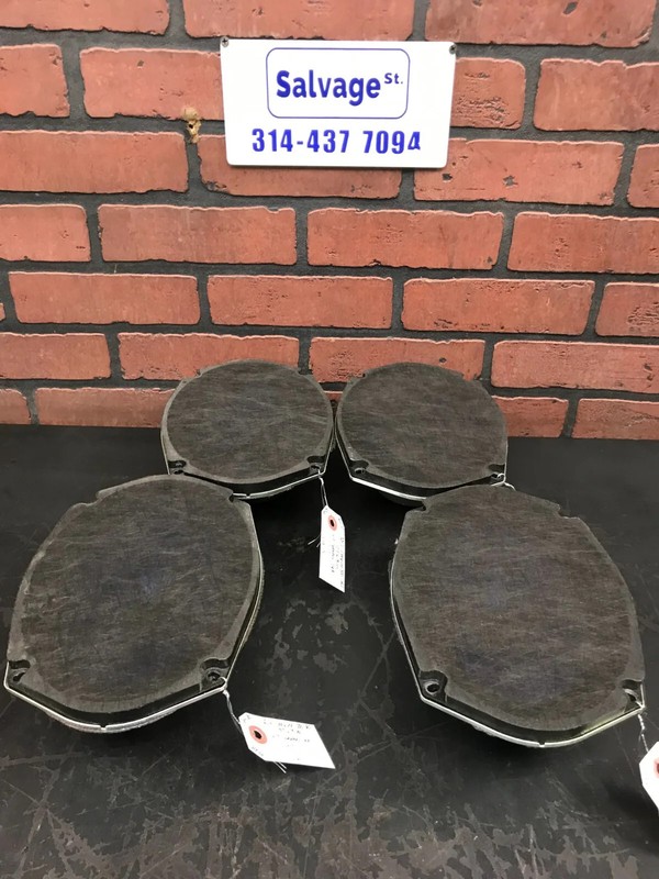 09-25 Chrysler Dodge Ram Jeep 6x9in Oval Door Audio Speaker Set of 4 05064358AB