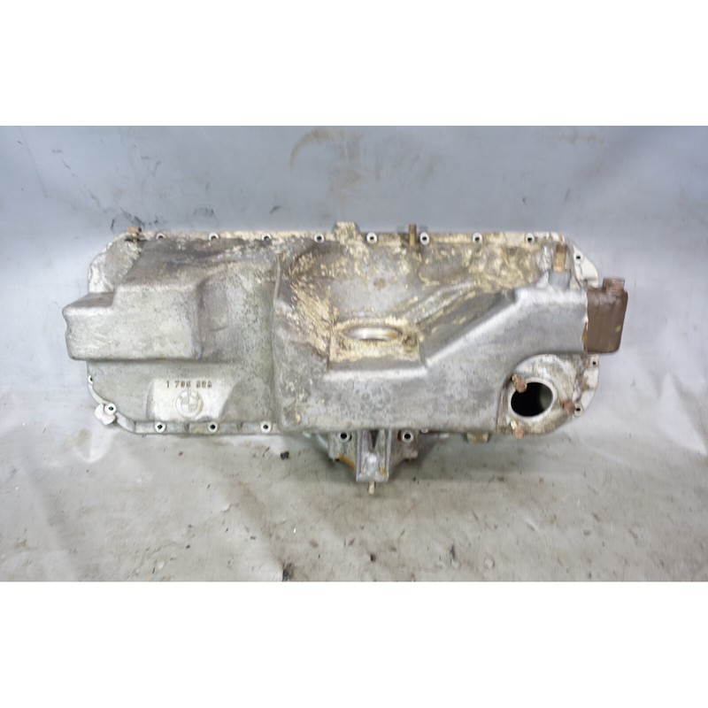 Damaged 1988-1991 BMW E30 325ix AWD M20 Factory Oil Pan Sump w Crack OEM