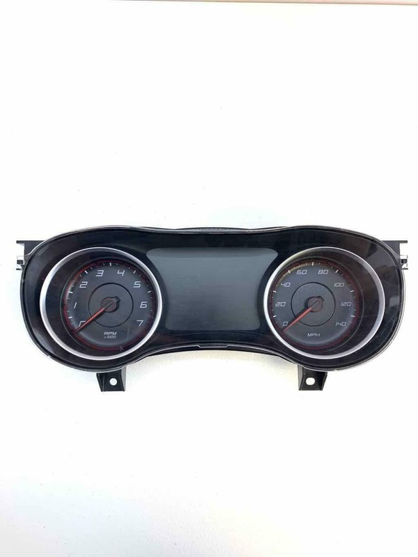 2016 Charger Speedometer 140 Mph W/Rpm W/Silver Rings 68281415ab Lite Scratches