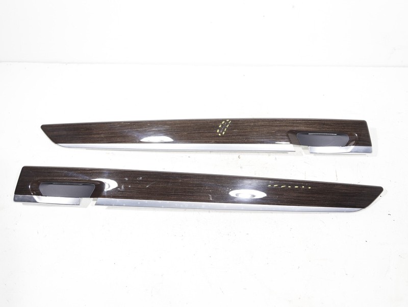 09-15 BMW 750I F01 REAR LEFT AND RIGHT DOOR INTERIOR TRIM COVER OEM80k