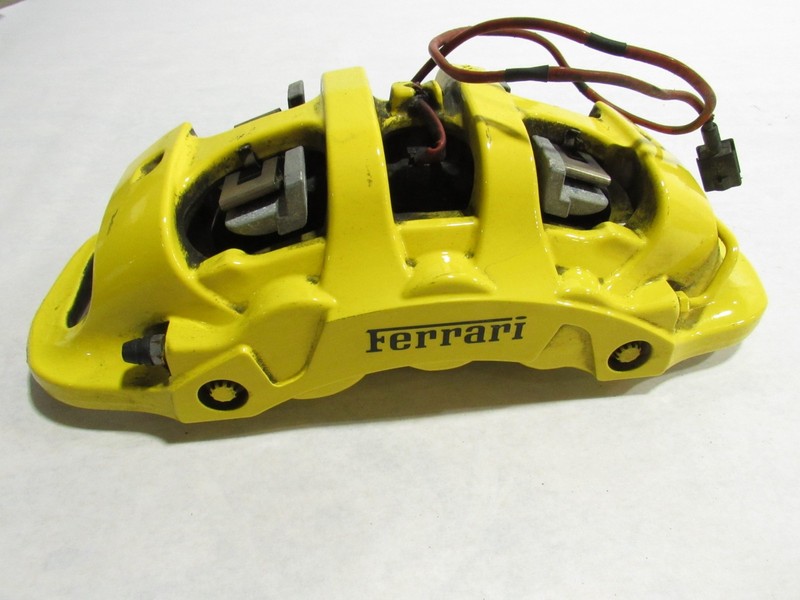 15-19 Ferrari 488 Spider 2017 Front Left Driver Brake Caliper Yellow Brembo ;Y2