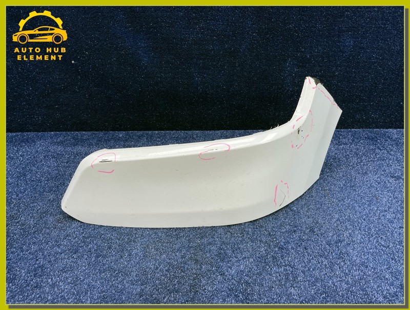 2019-2024 RAM 1500 Front Left Bumper End Cap Applique White PW7 OEM 68414377AA