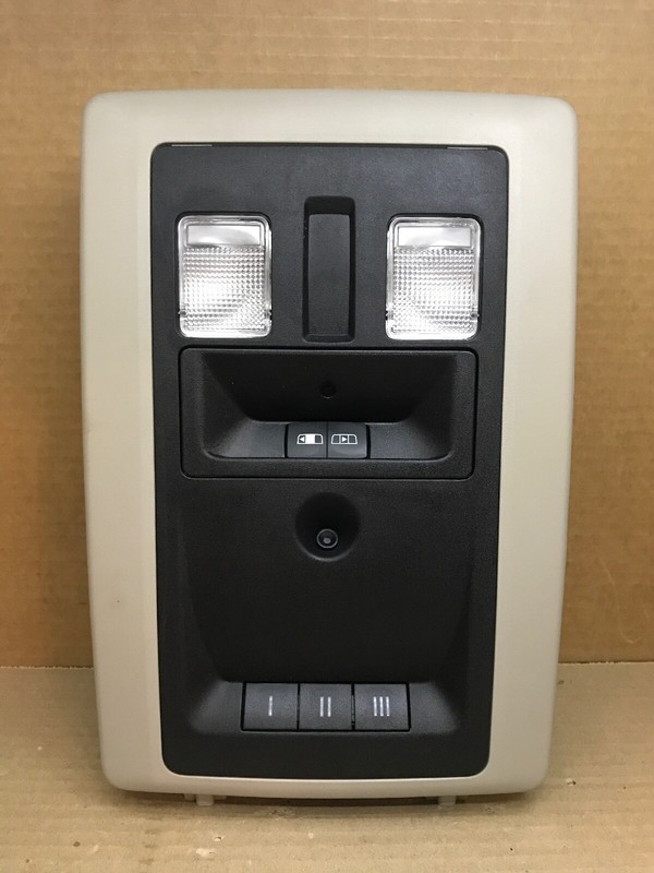 09-12 Dodge Ram 1500 2500 3500 Overhead Console with Rear Window Switch Homelink