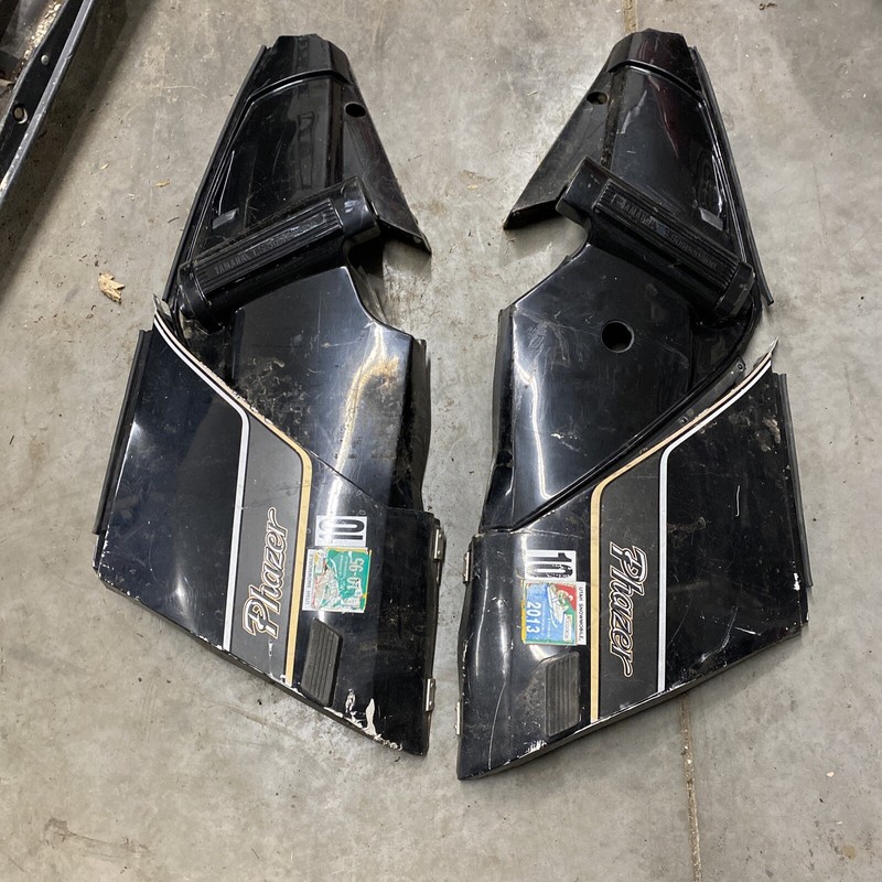 1980’sYamaha Phazer 480 Pz480 Body Plastics Side Panels.