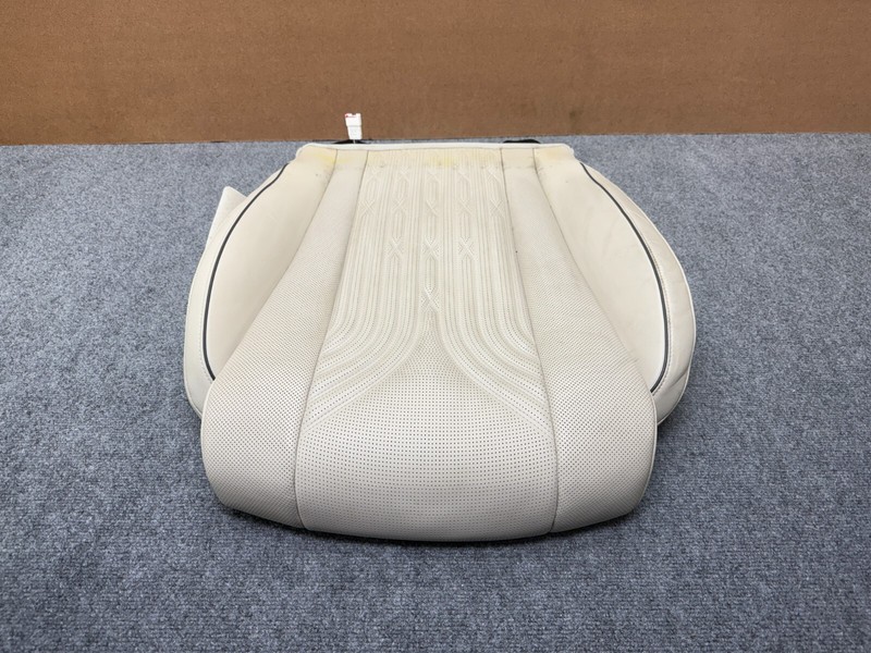 GENESIS G80 2021-2025 OEM FRONT LEFT DRIVER LOWER SEAT SKIN CUSHION (BEIGE)