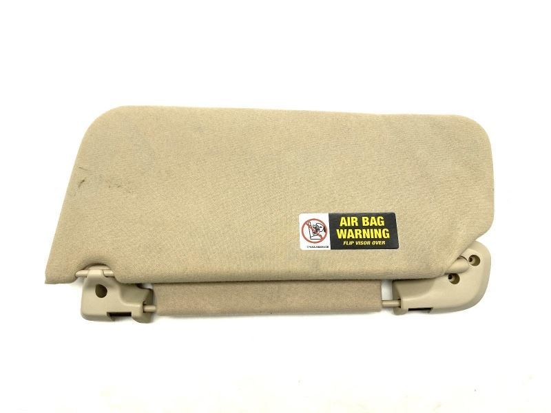 Right Passenger Side Sun Visor Parchment Fits 2003-2005 Ford Expedition 66979