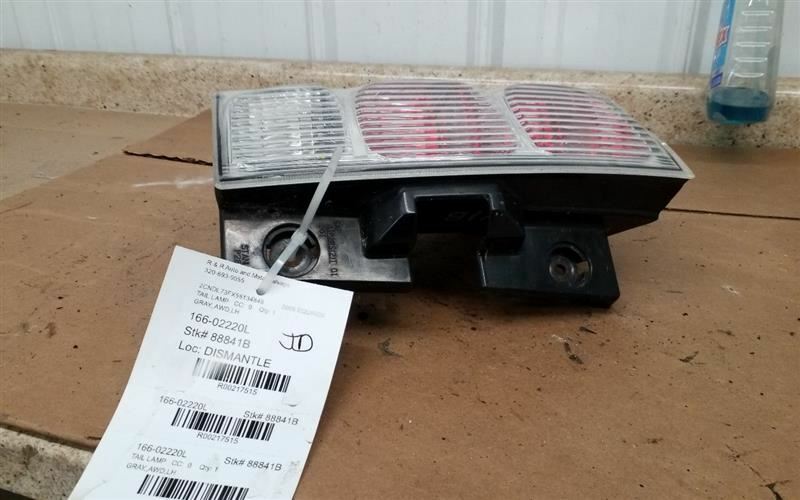 Driver Left Tail Light Fits 05-09 EQUINOX 217515