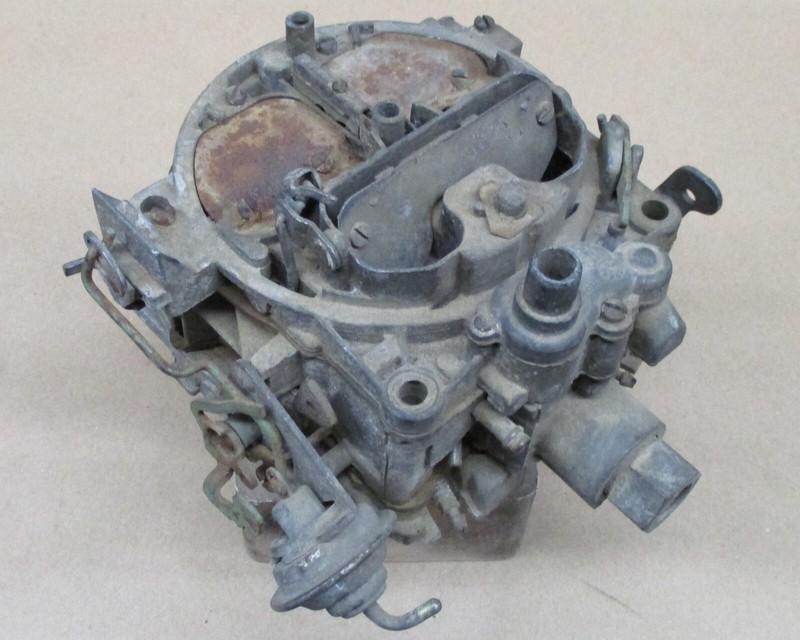 USED 4 BARREL ROCHESTER Q-JET R4-4MV CARBURETOR 17054948 0608 - 1972 PONTIAC